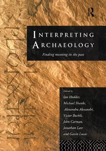 Interpreting Archaeology cover