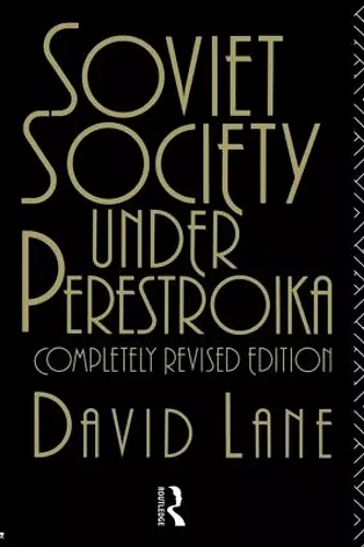 Soviet Society Under Perestroika cover