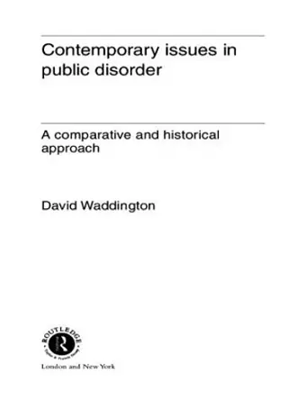 Contemporary Issues in Public Disorder cover