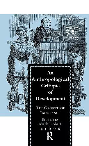 An Anthropological Critique of Development cover