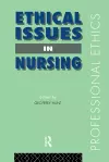 Ethical Issues in Nursing cover