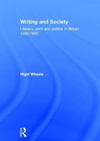 Writing and Society cover