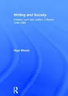 Writing and Society cover