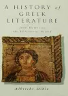 History of Greek Literature cover