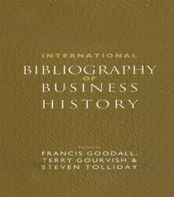 International Bibliography of Business History cover