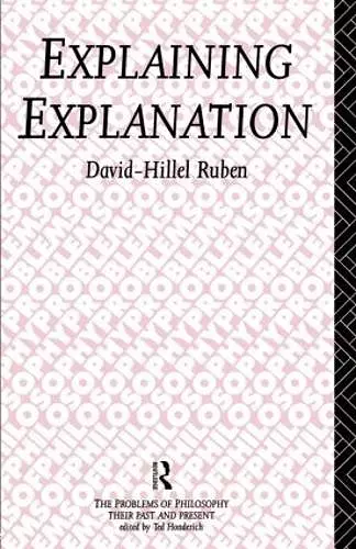 Explaining Explanation cover