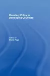 Monetary Policy in Developing Countries cover