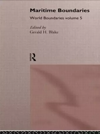 Maritime Boundaries cover