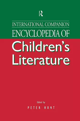 International Companion Encyclopedia of Children's Literature cover