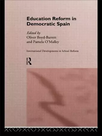 Education Reform in Contemporary Spain cover