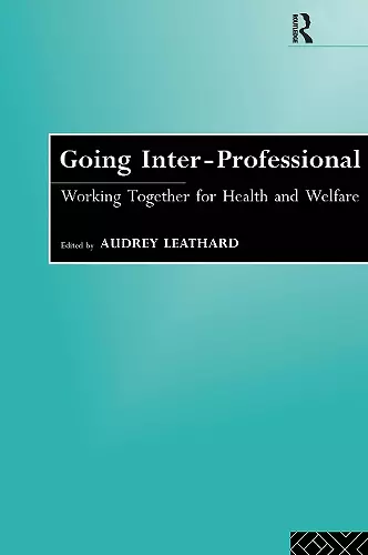 Going Interprofessional cover