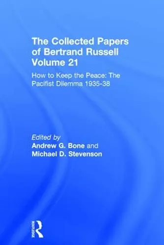 The Collected Papers of Bertrand Russell Volume 21 cover