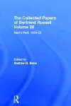 The Collected Papers of Bertrand Russell (Volume 28) cover