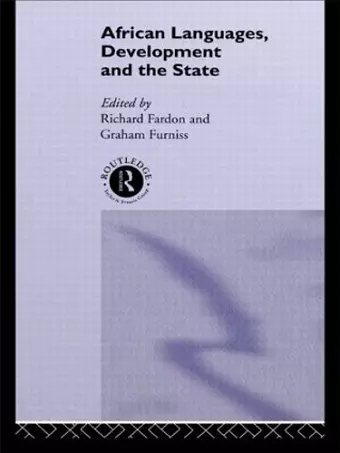 African Languages, Development and the State cover