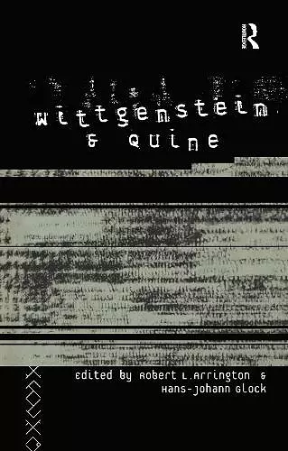 Wittgenstein and Quine cover