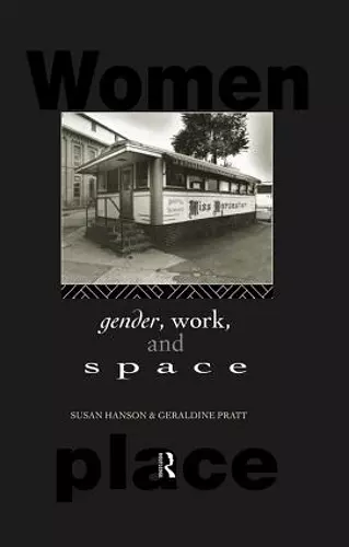 Gender, Work and Space cover