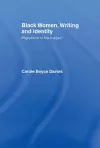 Black Women, Writing and Identity cover