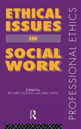 Ethical Issues in Social Work cover