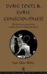 Lyric Texts & Consciousness cover