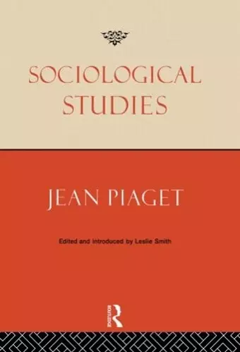 Sociological Studies cover