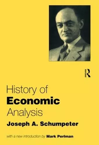 History of Economic Analysis cover