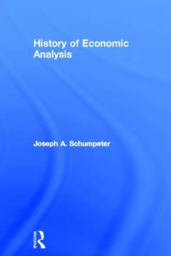 History of Economic Analysis cover