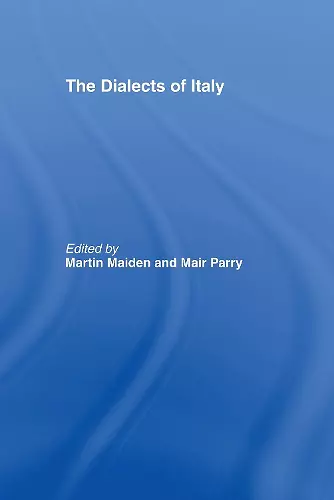 The Dialects of Italy cover