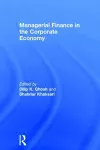 Managerial Finance in the Corporate Economy cover