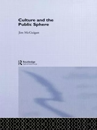 Culture and the Public Sphere cover