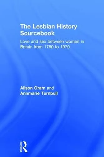 The Lesbian History Sourcebook cover