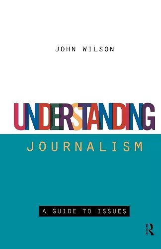 Understanding Journalism cover