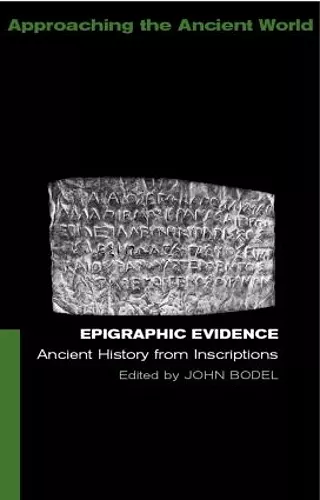 Epigraphic Evidence cover