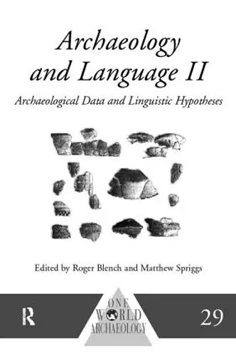Archaeology and Language II cover