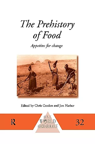 The Prehistory of Food cover