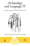 Archaeology and Language IV cover