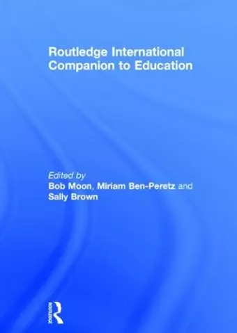 Routledge International Companion to Education cover