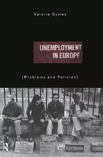 Unemployment in Europe cover