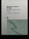 Research as Social Change cover