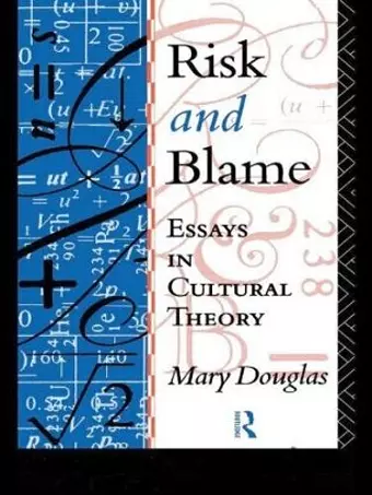 Risk and Blame cover