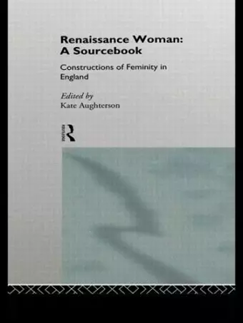 Renaissance Woman: A Sourcebook cover