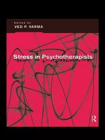 Stress in Psychotherapists cover