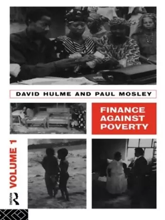 Finance Against Poverty: Volume 1 cover