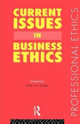 Current Issues in Business Ethics cover