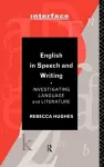 English in Speech and Writing cover