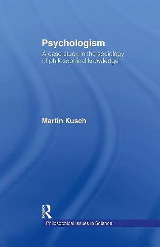 Psychologism cover