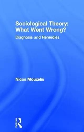 Sociological Theory: What went Wrong? cover