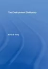 The Environment Dictionary cover