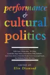 Performance and Cultural Politics cover