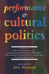 Performance and Cultural Politics cover