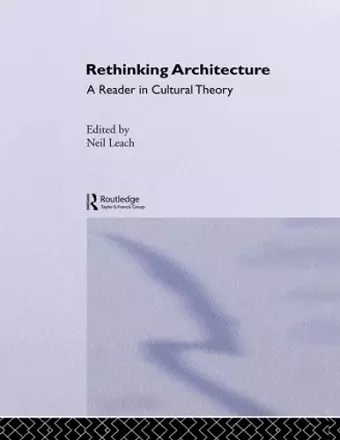 Rethinking Architecture cover